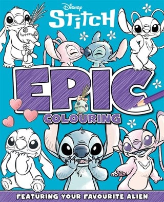 Stitch Epic Colouring Book