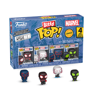 Miles Morales Spider-Man Funko Pop Bitty 4 Pack