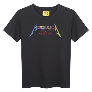 Crayons Out Charcoal Metallica (Kids Tee)