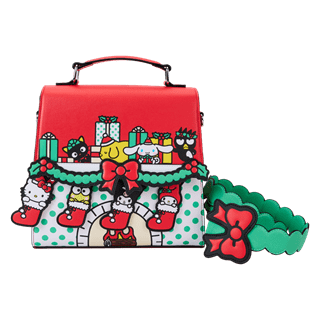 Sanrio Christmas Stocking Loungefly Crossbody Bag