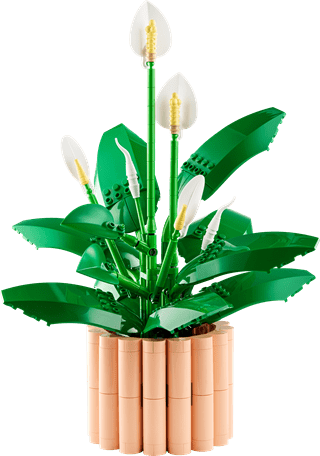 Peace Lily LEGO Botanicals