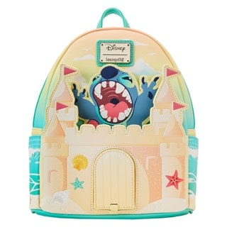 Lilo & Stitch Sandcastle Beach Surprise Mini Loungefly Backpack