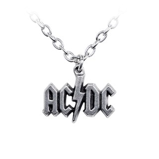 Ac/Dc Lightning Logo Neckwearpendant Jewellery