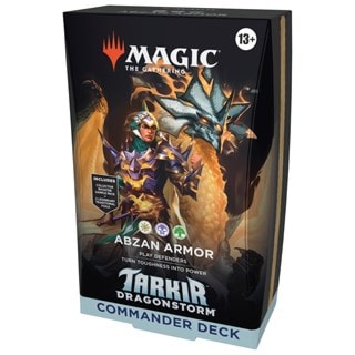 Tarkir Dragonstorm Commander Deck Abzan Armor Magic The Gathering Trading Cards