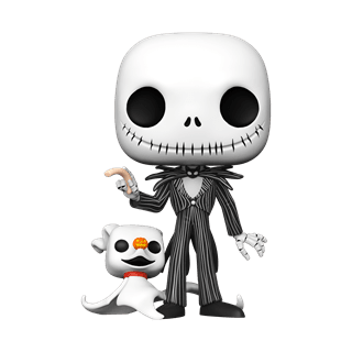 Jack with Zero 10'' (809) The Nightmare Before Christmas: Disney Pop Vinyl