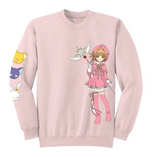 Cardcaptor Sakura Pink Crewneck Sweatshirt