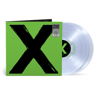 X (Atlantic Records 75th Anniversary Edition Crystal Clear 2LP)