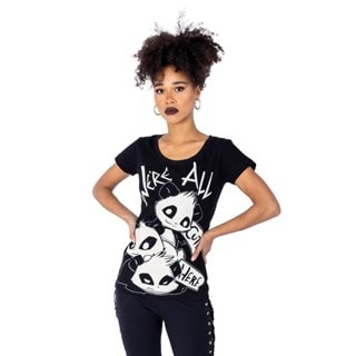 We Are All Cute Killer Panda Ladies Fit Tee