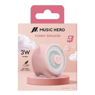 Music Hero Pig Funny Animal Bluetooth Speaker