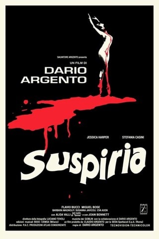 Suspiria By Dario Argento Original Theatrical Movie Art Print 24x36 Inches Poster