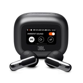 JBL Live Flex 3 Black Noise Cancelling True Wireless Bluetooth Earphones