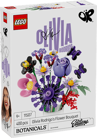 Olivia Rodrigo's Flower Bouquet 11507 LEGO Editions Botanicals