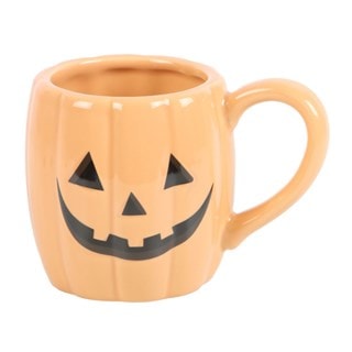 Jack-O-Lantern Pumpkin Shaped Mug