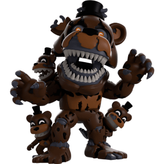 Nightmare Freddy & Freddles Five Nights At Freddy's FNAF hmv Exclusive Youtooz Figurine