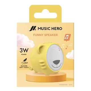 Music Hero Tiger Funny Animal Bluetooth Speaker