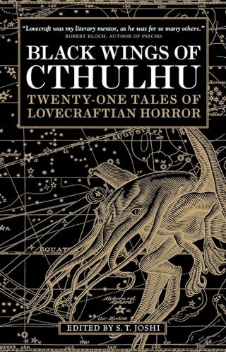 Black Wings Of Cthulhu: Twenty One Tales of Lovecraftian Horror Paperback By S T Joshi