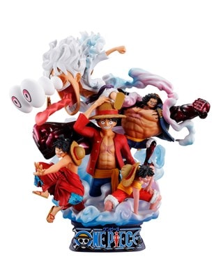 Luffy Petitrama DX Logbox Rebirth Volume 2 One Piece MegaHouse Figure