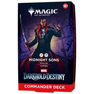 Marvel Darkhold Destiny Midnight Sons Commander Deck Magic The Gathering Trading Cards