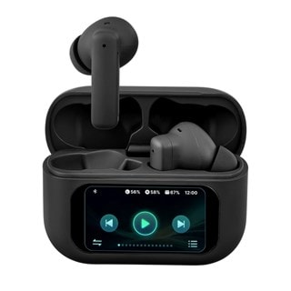 Streetz T600 Black Active Noise Cancelling True Wireless Bluetooth Earphones