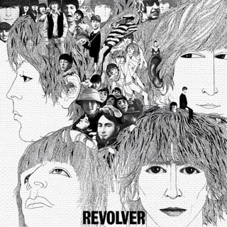 The Beatles Revolver 40cm x 40cm Canvas Print