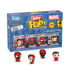 Parker Split Spider-Man Funko Pop Bitty 4 Pack