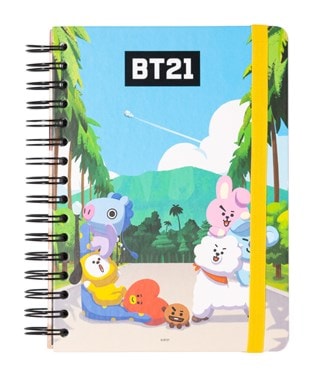 Bt21 Notebook Hard Cover A5 Stationery
