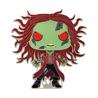 Zombie Wanda Maximoff With Chase What If...? Funko Pop Large Enamel Pin