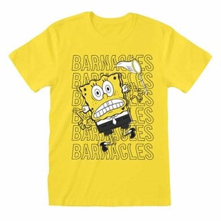 Barnacles SpongeBob SquarePants Yellow Tee