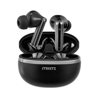 Streetz T235 Black True Wireless Bluetooth Earphones