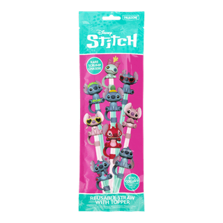 Stitch Straws With Toppers Blind Bag