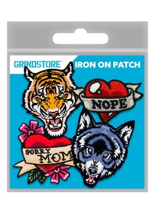 Tattoo Iron On Patch Pack