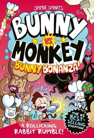 Bunny vs. Monkey: Bunny Bonanza Paperback By Jamie Smart