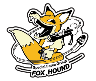 Foxhound Limited Edition Metal Gear Solid Pin Badge