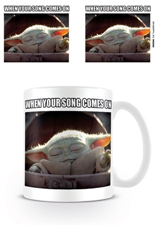 Star Wars: The Mandalorian: Baby Yoda (When Your Song Comes On) Mug