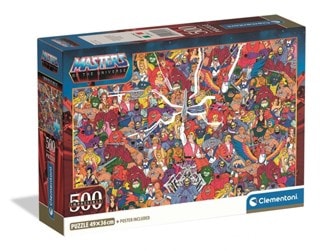 Masters Of The Universe 500 Piece Impossible Jigsaw Puzzle