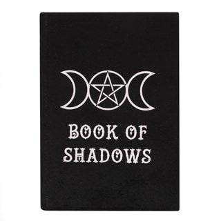 Black Magic Book Of Shadows Velvet Notebook Stationery