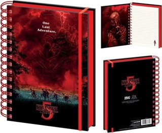 Vecna Sky Stranger Things 5 A5 Wiro Notebook