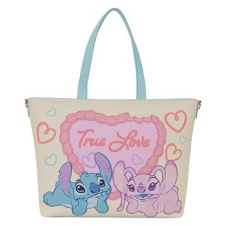 True Love Lilo & Stitch Loungefly Tote Bag