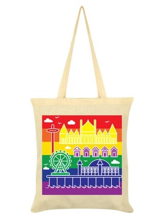 Brighton Pride Cream Tote Bag