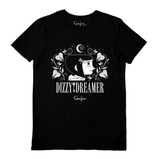 Coraline Dizzy Dreamer Black Tee