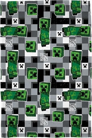 Scribble Minecraft Fleece Blanket