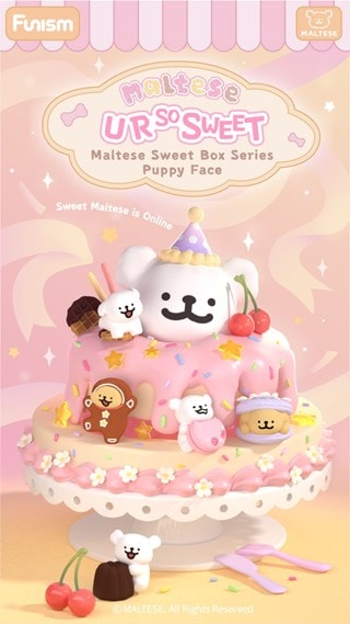 Maltese Sweet Box Series Puppy Face Funism Blind Box