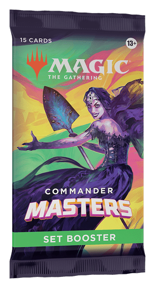 Commander Masters Set Booster Magic The Gathering Trading Cards TCG