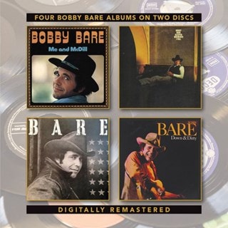 Me and McDill/Sleeper Wherever I Fall/Bare/Down and Dirty: Four Bobby Bare Albums On Two Discs