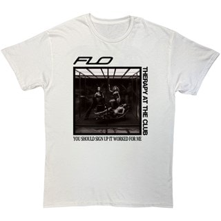 FLO Therapy At The Club White Tee