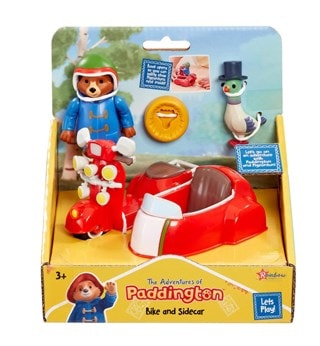 Paddington Bear Bike And Side Car Action Figures