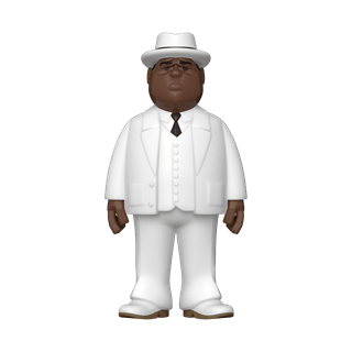 Biggie Smalls - White Suit: Funko Vinyl Gold 5''