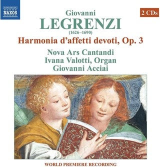 Giovanni Legrenzi: Harmonia D'affetti Devoti, Op. 3