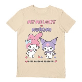 Best Friends Forever My Melody & Kuromi Sanrio Sand Tee