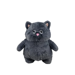 Yabu Mini Black Kitty Fluffy Kenji Plush